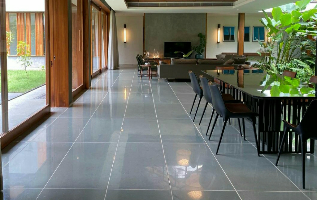 Kota Stone Mirror Finish Tiles Flooring 